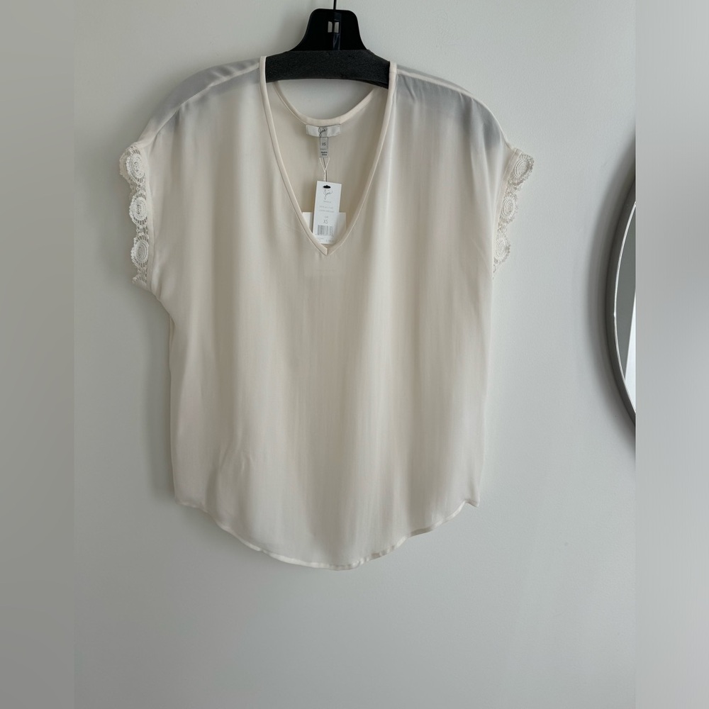 Minella Blouse, Joie, in Porcelain XS